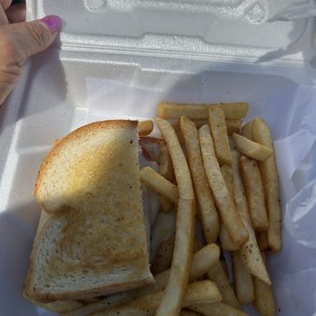 Eggs Up Grill - 12 bucks for half a sandwich ! - American Near Me - Shallotte, North Carolina Eggs Up Grill - 12 bucks for half a sandwich ! - American Near Me - Shallotte, North Carolina