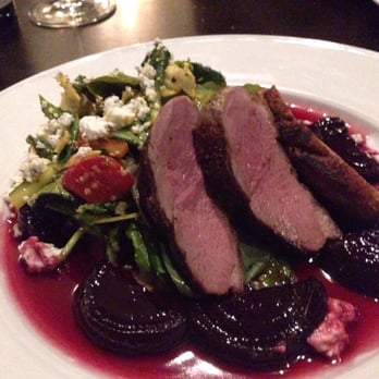 The Springs Restaurant - Wildwood greens duck salad - French Near Me - London, Ontario The Springs Restaurant - Wildwood greens duck salad - French Near Me - London, Ontario
