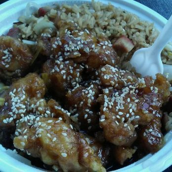 Chop Stix - a bowl of food with rice and meat - Chinese Near Me - Scarsdale, New York Chop Stix - a bowl of food with rice and meat - Chinese Near Me - Scarsdale, New York