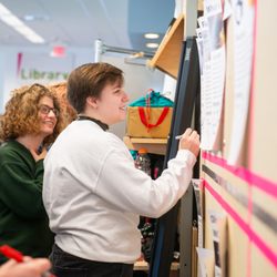 Olin College of Engineering - Olin students sign up to join various design and build projects during Build Week 2020.