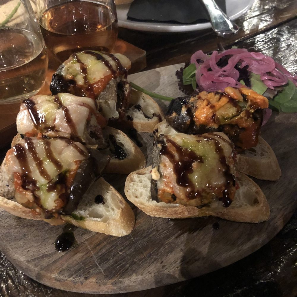 The Wine Collective - Stuffed Eggplant - Wine Tasting Room Near Me - Baltimore, Maryland