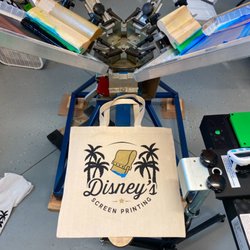 Disney’s Screen Printing