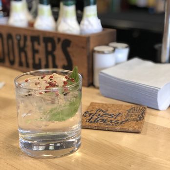 The Guest House - Bartender's gin cocktail with peppercorns. The creativity is limitless. - American Near Me - Kenmore, Washington The Guest House - Bartender's gin cocktail with peppercorns. The creativity is limitless. - American Near Me - Kenmore, Washington