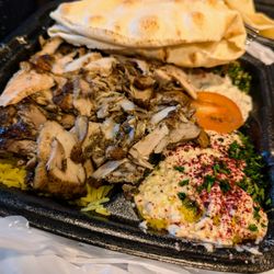 Jerusalem Bakery & Grill - Two Chicken Shawarma Plates. $35.98 ($17.99) before tax. $38.77 after tax. Good, healthy, filling dinner for two.