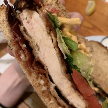 The Basics - Fried Chicken Blt Sandwich with Pimento Cheese - Southern Near Me - Wilmington, North Carolina
