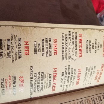 Calaveras Cantina - Menu - Bars Near Me - Boca Raton, Florida
