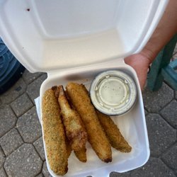 Fried pickles