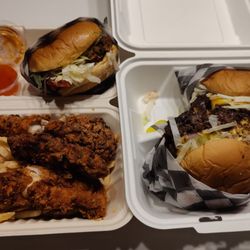 Golden Tiger - Chicken Tenders Basket, Thai Chicken Sandwich, Two Golden Burgers