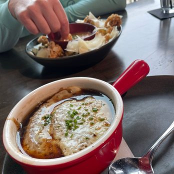 Hard Count Kitchen & Cocktails - French onion soup was phenomenal - Cocktail Bars Near Me - Georgetown, Texas Hard Count Kitchen & Cocktails - French onion soup was phenomenal - Cocktail Bars Near Me - Georgetown, Texas