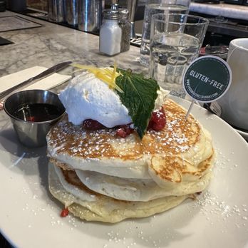 Friedman's - Lemon Ricotta Pancakes - Breakfast & Brunch Near Me - New York, New York Friedman's - Lemon Ricotta Pancakes - Breakfast & Brunch Near Me - New York, New York