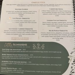 Complete menu