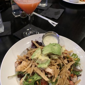 The Republic Grille - The Grogan / grilled chicken, avocado, tomatoes, bacon, and tortilla strips. - Southern Near Me - Spring, Texas The Republic Grille - The Grogan / grilled chicken, avocado, tomatoes, bacon, and tortilla strips. - Southern Near Me - Spring, Texas