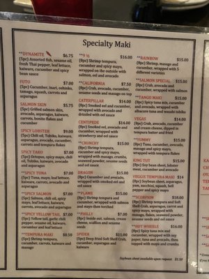 Menu photo 8 Sushi Tango Woodbury, MN