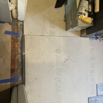 Bay Area Skill General Construction - Hardie backer that was use on the floor before putting down tile - Electricians Near Me - Oakland, California Bay Area Skill General Construction - Hardie backer that was use on the floor before putting down tile - Electricians Near Me - Oakland, California