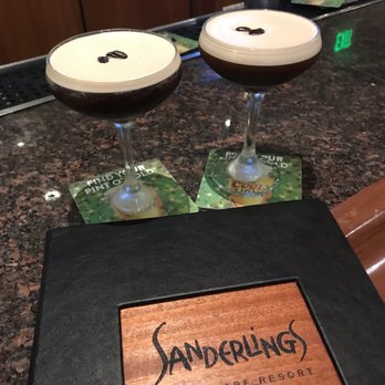 Sanderlings - Espresso martini - Seafood Near Me - Aptos, California