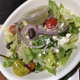 Greek salad was fresh Greek salad was fresh