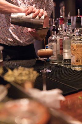 The Bar Downstairs & Kitchen by null