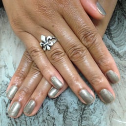 Gel manicure. Gel manicure.