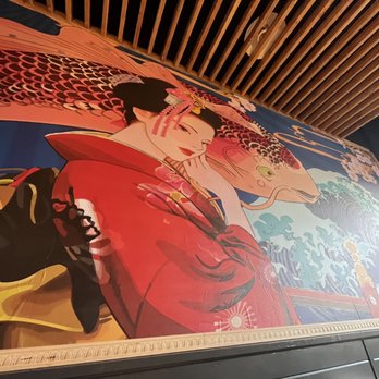 Ton-Ichi Ramen - Art on wall - Ramen Near Me - Oakbrook Terrace, Illinois