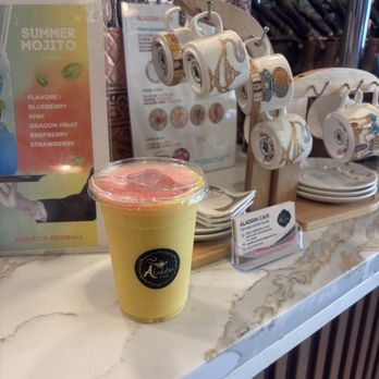 Aladdin Cafe - Mango smoothie - Coffee & Tea Near Me - Richardson, Texas