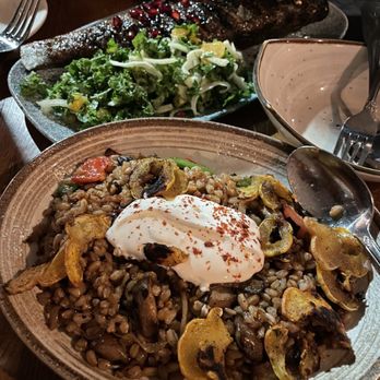 Moona - Mushroom Farro & Whole Fish - Mediterranean Near Me - Cambridge, Massachusetts