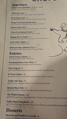 Menu photo 1 Choi's San Diego, CA Menu photo 1 Choi's San Diego, CA