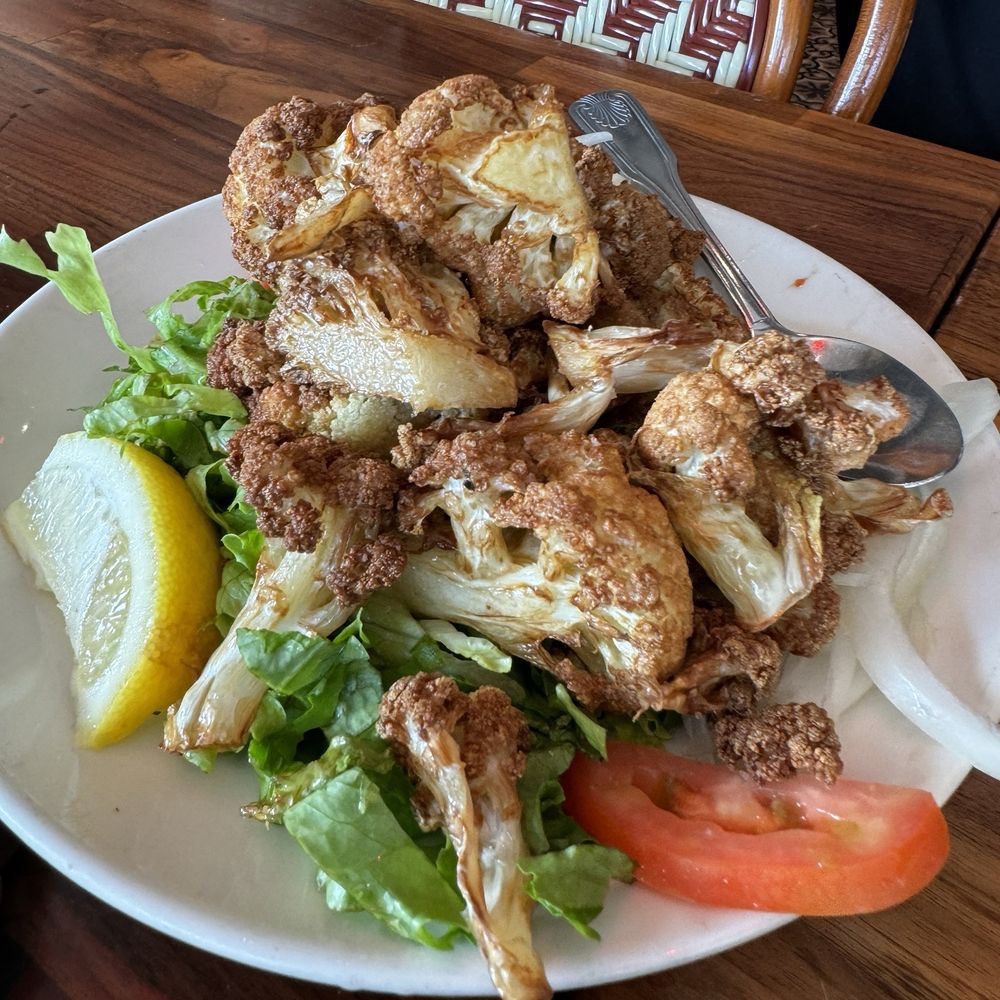 Open Sesame - Flash Fried Cauliflower vn gf - Mediterranean Near Me - Long Beach, California Open Sesame - Flash Fried Cauliflower vn gf - Mediterranean Near Me - Long Beach, California