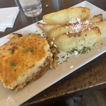 Maria's Mediterranean - Pastitsio - Seafood Near Me - Bayside, New York Maria's Mediterranean - Pastitsio - Seafood Near Me - Bayside, New York