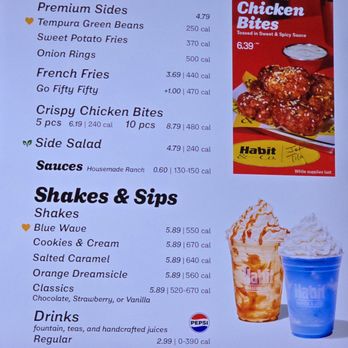 Habit Burger & Grill - Menu - Burgers Near Me - Palm Desert, California Habit Burger & Grill - Menu - Burgers Near Me - Palm Desert, California