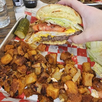 The Diner Boys - Breakfast burger - American Near Me - Merrick, New York The Diner Boys - Breakfast burger - American Near Me - Merrick, New York