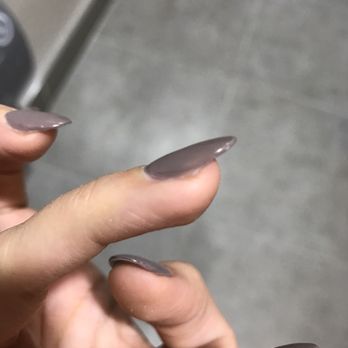Lovely Nails - Acrylic isn't even covering whole nail or sides properly - Nail Salons Near Me - Burbank, California Lovely Nails - Acrylic isn't even covering whole nail or sides properly - Nail Salons Near Me - Burbank, California