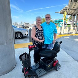 Cloud of Goods - Las Vegas - Couple with mobility scooter rental