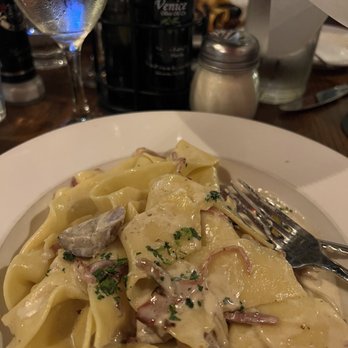 Made In Italy - Papparadelle and mushroom with prosciutto - Italian Near Me - Venice, Florida
