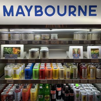 The Maybourne Cafe - Open fridge with great selection of sandwiches drinks and desserts. - Cafes Near Me - Beverly Hills, California The Maybourne Cafe - Open fridge with great selection of sandwiches drinks and desserts. - Cafes Near Me - Beverly Hills, California