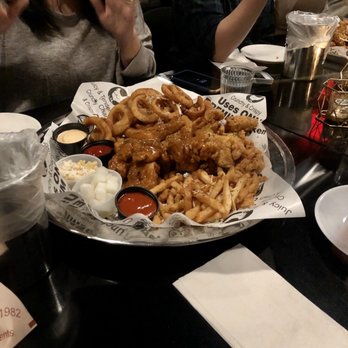Pelicana chicken - Definitely enough food to feed a group! - Korean Near Me - Philadelphia, Pennsylvania