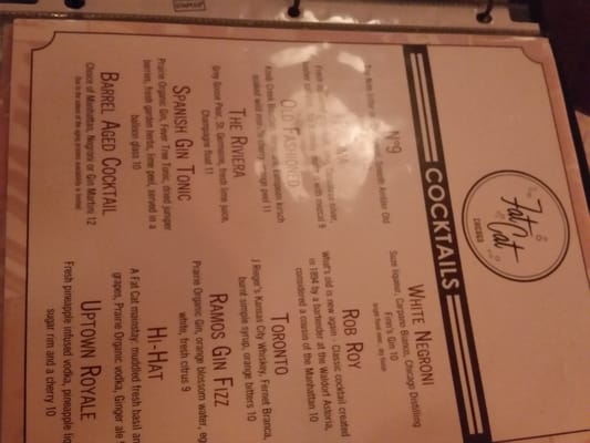 Menu photo 5 Fat Cat Chicago, IL Menu photo 5 Fat Cat Chicago, IL