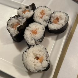 Far East Korean & Japanese Cuisine - Salmon maki for $11!! Where is the salmon?!