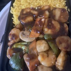 Hong Kong Chinese Restaurant - Shrimp with Fried Rice