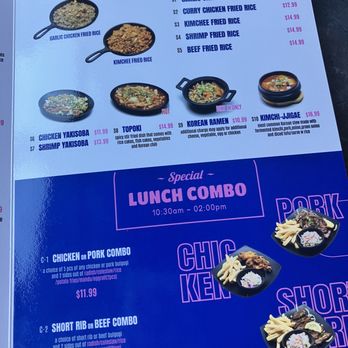 Sodam Chicken - Capitol Hill - Menu pt3. Carbs and Lunch combos - Korean Near Me - Seattle, Washington Sodam Chicken - Capitol Hill - Menu pt3. Carbs and Lunch combos - Korean Near Me - Seattle, Washington