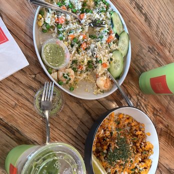 Soup Shop - Horchata Pandan and Sauted Scallion Elote is a must when you're craving something spicy and semi toasted and healthy !! - Vietnamese Near Me - South Gate, California Soup Shop - Horchata Pandan and Sauted Scallion Elote is a must when you're craving something spicy and semi toasted and healthy !! - Vietnamese Near Me - South Gate, California