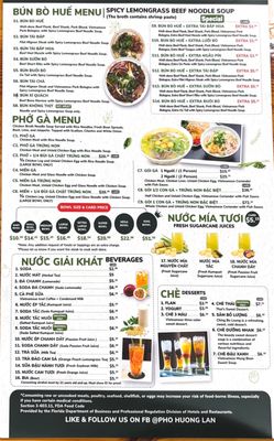 Menu photo 7 Pho Huong Lan 2 Orlando, FL Menu photo 7 Pho Huong Lan 2 Orlando, FL