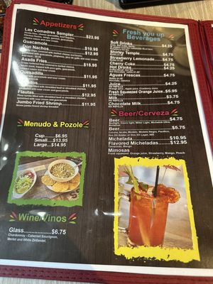 Menu photo 8 L&B Mexican Restaurant Bakersfield, CA Menu photo 8 L&B Mexican Restaurant Bakersfield, CA