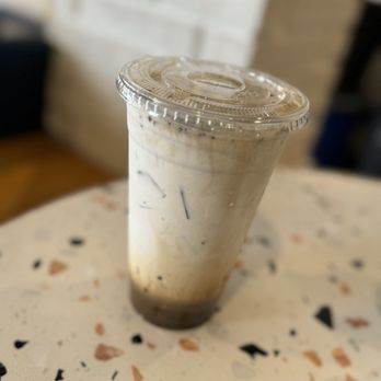 Fika Fika Coffee - flavored latte - Hocjicha (large) - Coffee & Tea Near Me - Arcadia, California