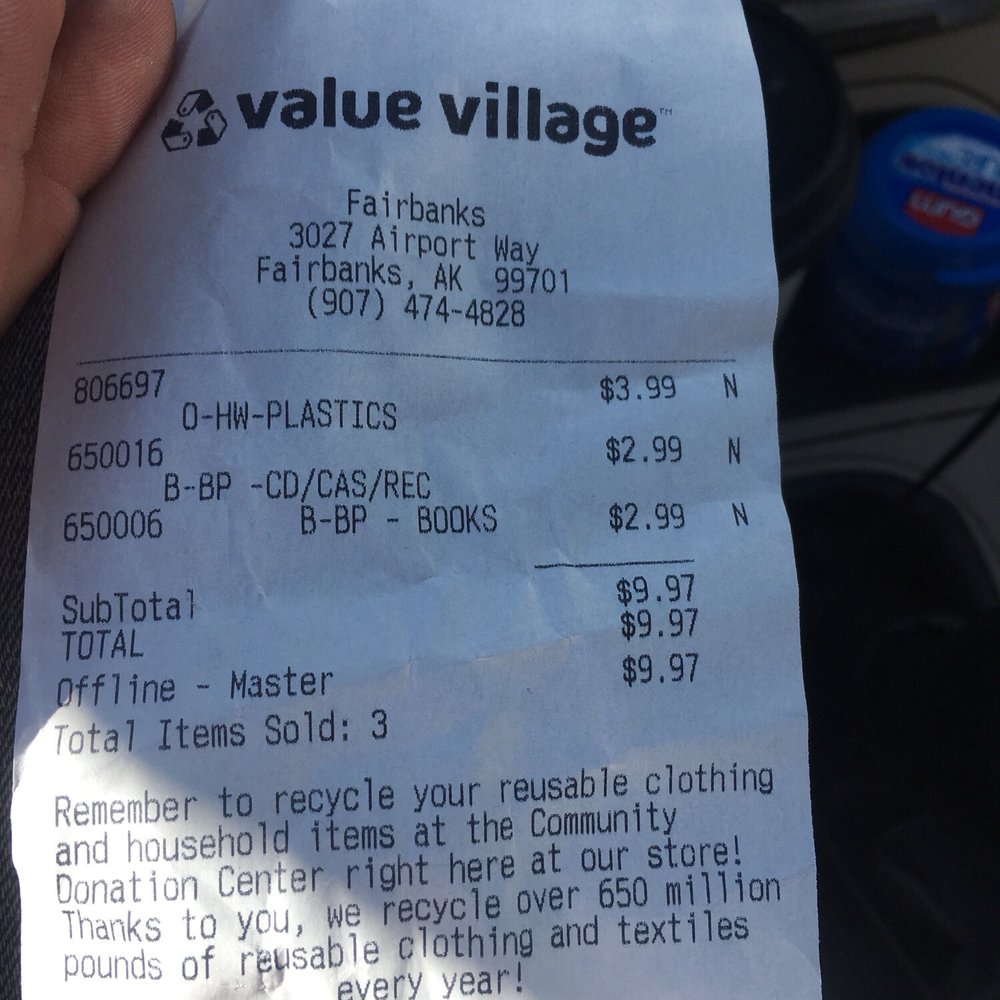 Not many dollars!