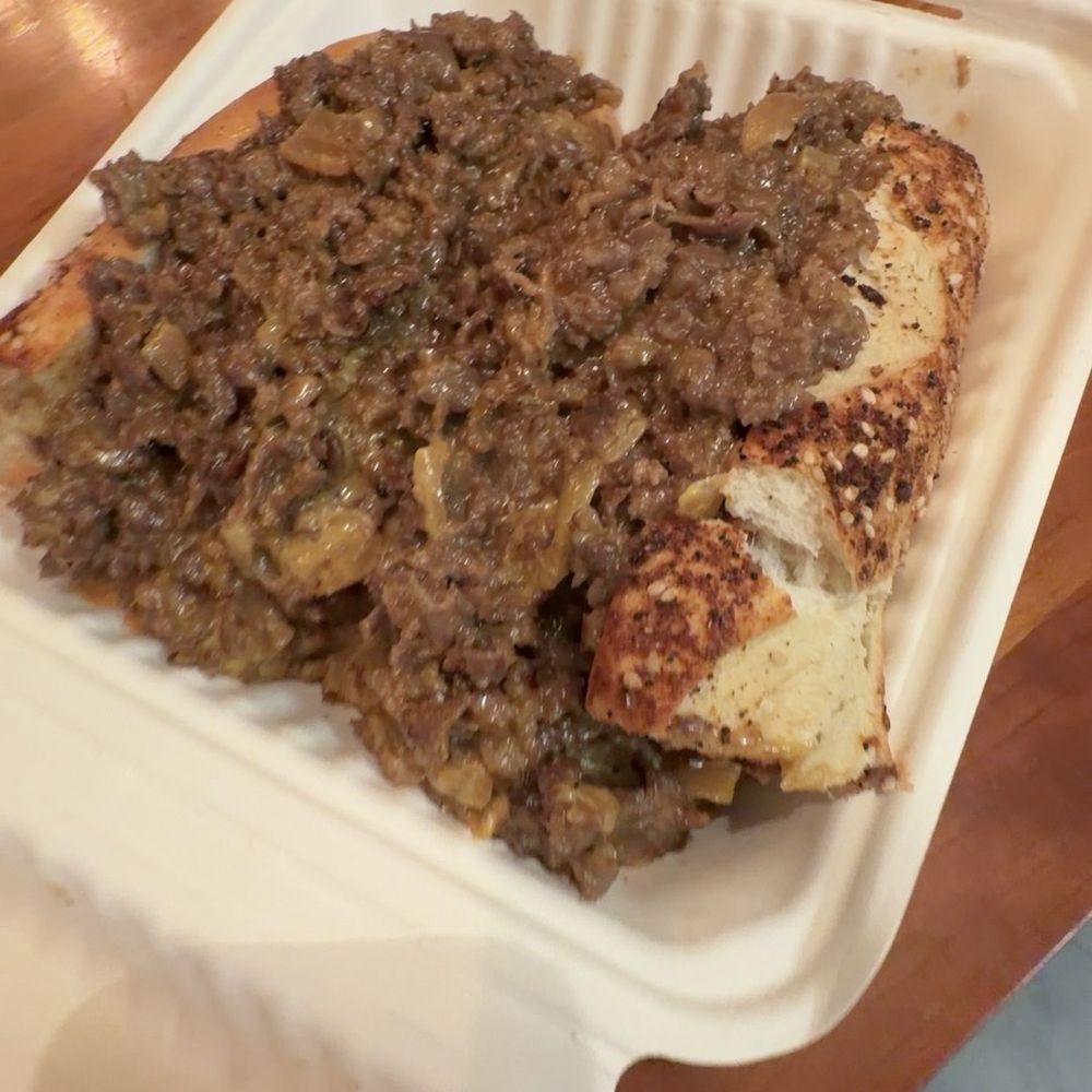 Gouldsburgers - Prime Beef Cheesesteak was all gristle. - Burgers Near Me - Medford, New Jersey Gouldsburgers - Prime Beef Cheesesteak was all gristle. - Burgers Near Me - Medford, New Jersey