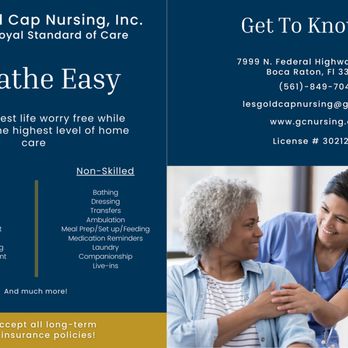 Gold Cap Nursing - Home Health Care Near Me - Delray Beach, Florida Gold Cap Nursing - Home Health Care Near Me - Delray Beach, Florida