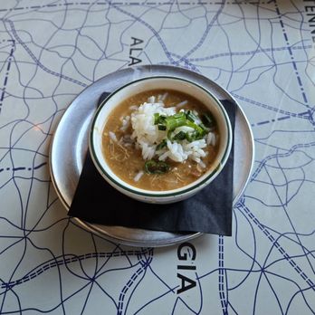 55 South - Chicken, Shrimp and Sausage Gumbo - Nice flavor - Southern Near Me - Brentwood, Tennessee 55 South - Chicken, Shrimp and Sausage Gumbo - Nice flavor - Southern Near Me - Brentwood, Tennessee