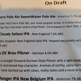 The Big Board - Part of the beer menu from April 2022. I think the reason for the pic was the 420 - Burgers Near Me - Washington, DC, District of Columbia The Big Board - Part of the beer menu from April 2022. I think the reason for the pic was the 420 - Burgers Near Me - Washington, DC, District of Columbia