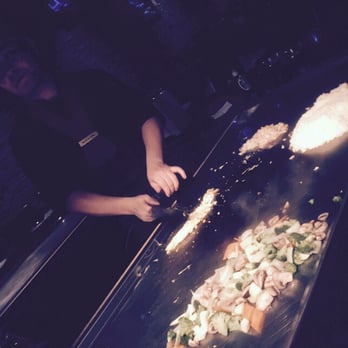 Nikko Hibachi - Chef making the Fried Rice - Japanese Near Me - Fresh Meadows, New York Nikko Hibachi - Chef making the Fried Rice - Japanese Near Me - Fresh Meadows, New York