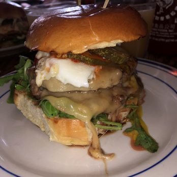 Duke's Grocery - Brunchie burger with an egg - Pubs Near Me - Washington, DC, District of Columbia Duke's Grocery - Brunchie burger with an egg - Pubs Near Me - Washington, DC, District of Columbia